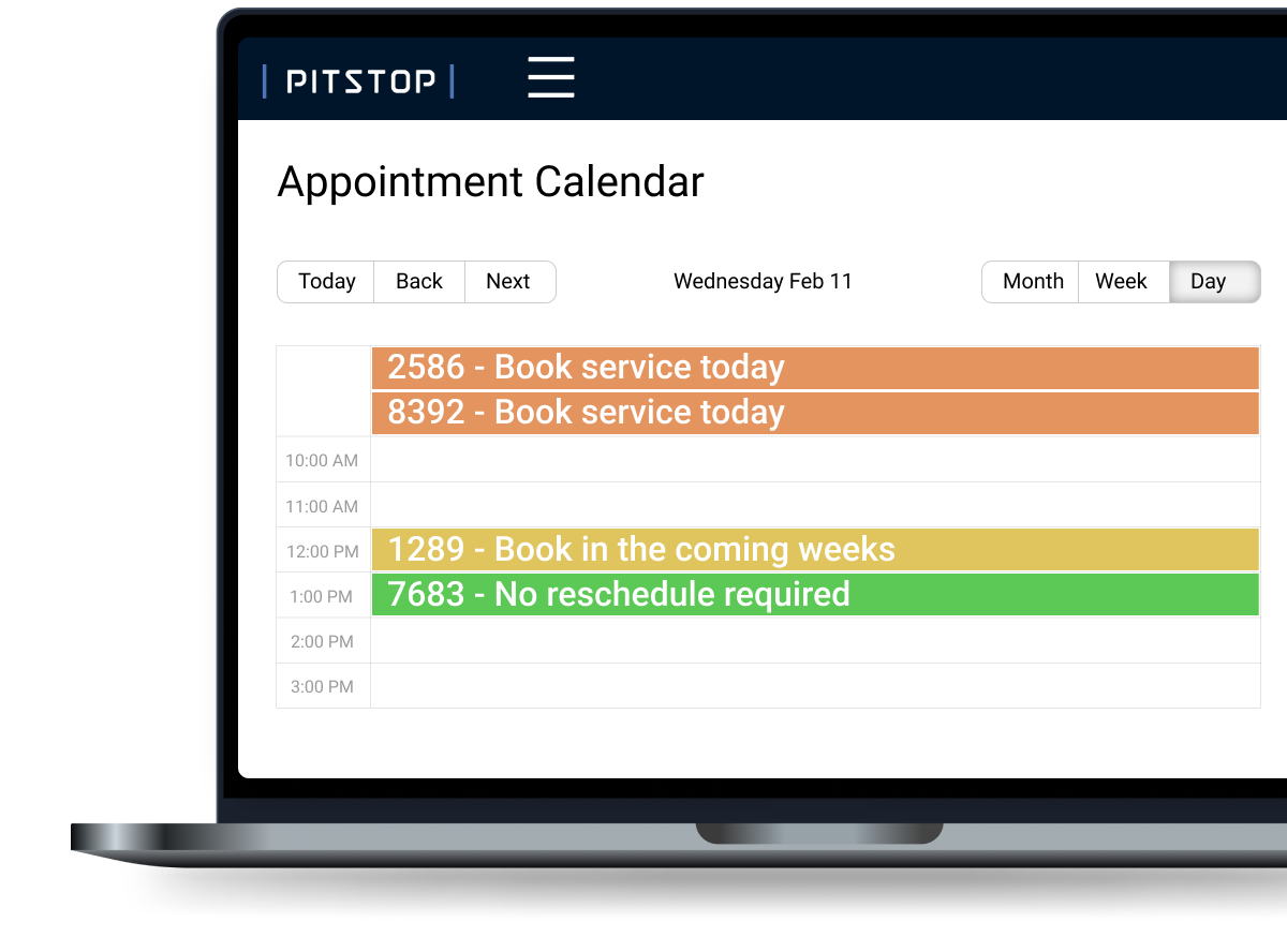 smart preventive maintenance for fleets calendar