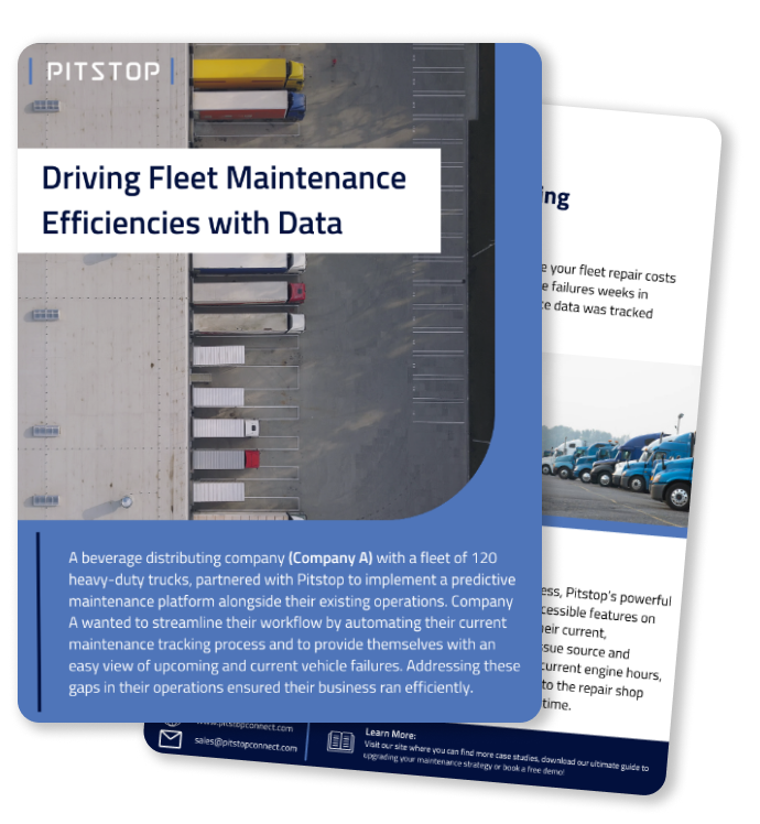 food and beverage fleet maintenance case study